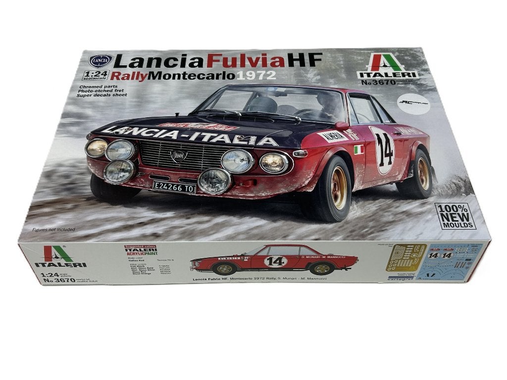 Italeri Lancia Fulvia HF ITA-3670 1/24, Groter dan 1:32, Nieuw, Ophalen of Verzenden, Italeri