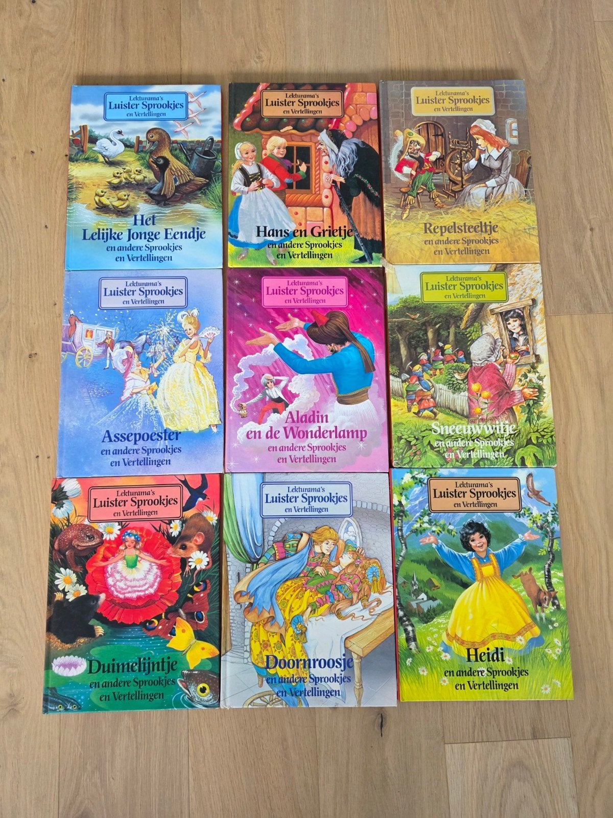 Lekturama's Luister Sprookjes en Vertellingen 9 boeken, Ophalen of Verzenden, Gelezen