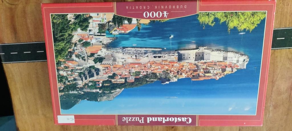 Castorland Legpuzzel Dubrovnik Kroatië 4000 stukjes, Ophalen, Meer dan 1500 stukjes, Zo goed als nieuw, Legpuzzel