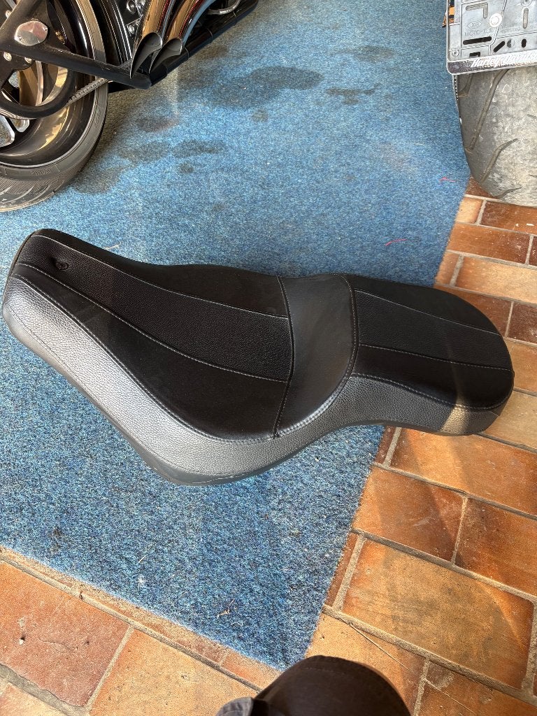 Harley fat boy zadel, Motoren, Onderdelen | Harley-Davidson, Ophalen, Gebruikt