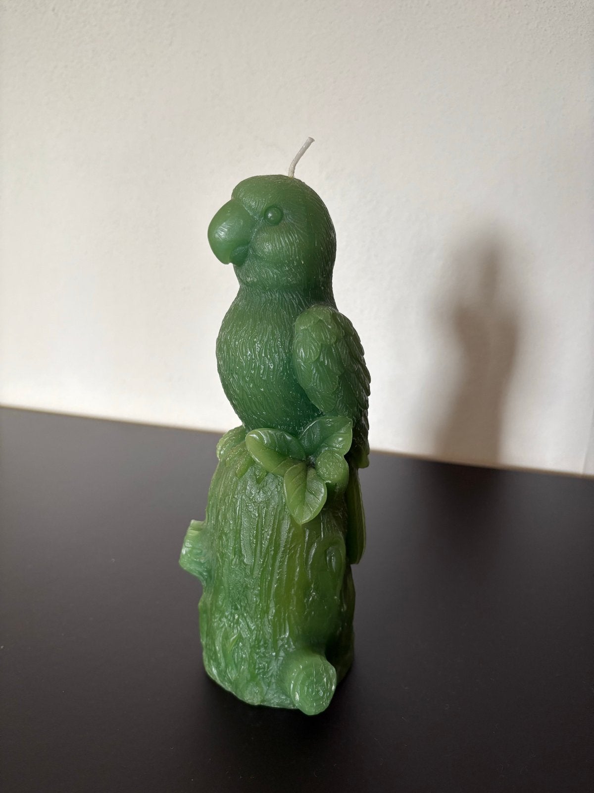 Groene Papegaai Kaars - Decoratieve Kaars, Ophalen of Verzenden, Kaars, Groen, Was