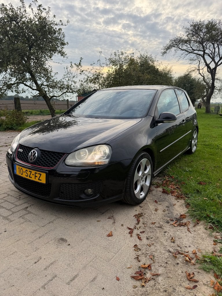 Volkswagen Golf 2.0 GTI 147KW 3D AUT 2006 Zwart, Stof, 1984 cc, Zwart, Origineel Nederlands
