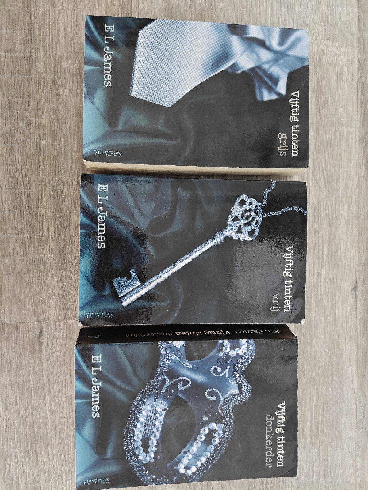 Vijftig Tinten Grijs Trilogie - E.L. James, Boeken, Ophalen of Verzenden, Gelezen, E.L. James, Nederland