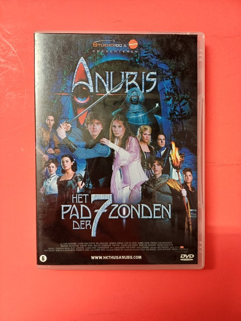 DVD - Het Huis Anubis - Het Pad der 7 Zonden, Alle leeftijden, Ophalen of Verzenden, Gebruikt