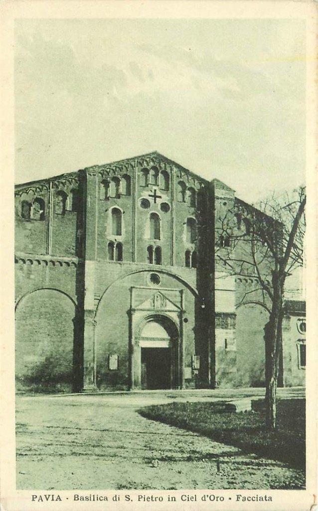 381-467-011 Pavia Basilica, Verzenden, Voor 1920, Frankrijk