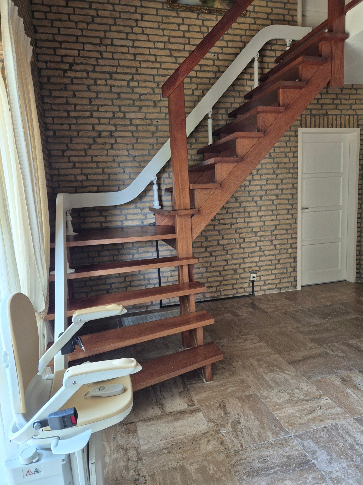 traplift, Ophalen, Zo goed als nieuw, Met bocht