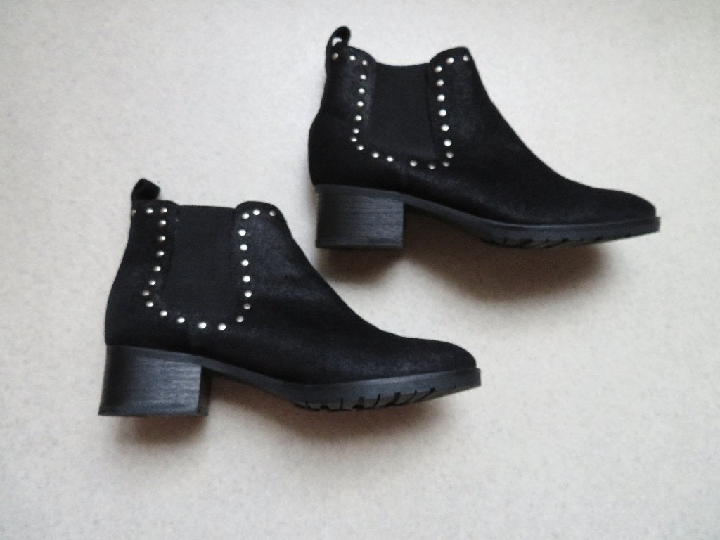 CLARKS comfort laarzen zwart suéde leer maat 7 41, Zwart, Ophalen of Verzenden, Clarks, Sneakers of Gympen