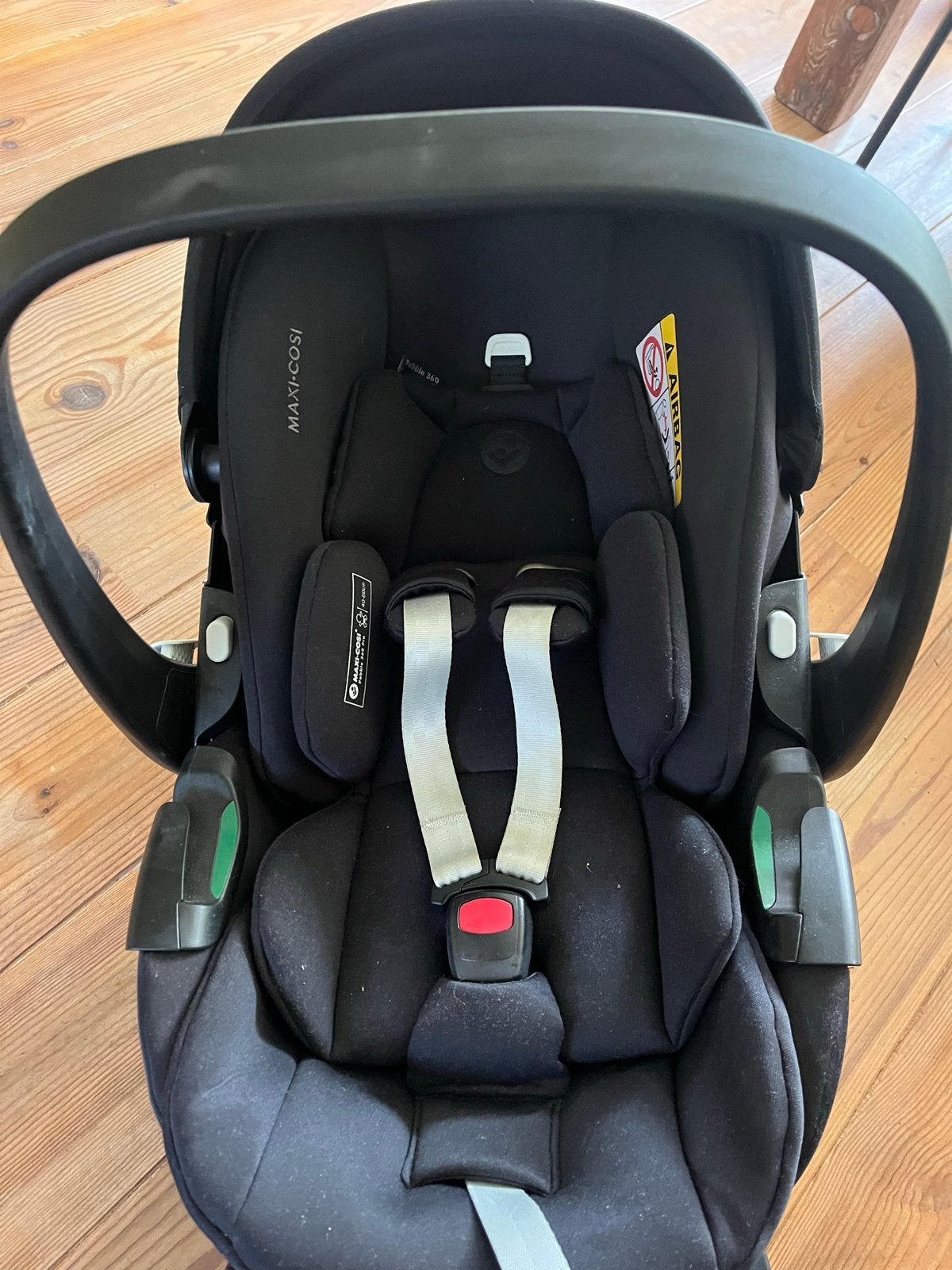 Maxi-Cosi Pebble 360 Pro autostoel en FamilyFix 360 Pro, Ophalen, Autogordel of Isofix, Gebruikt, Zijbescherming