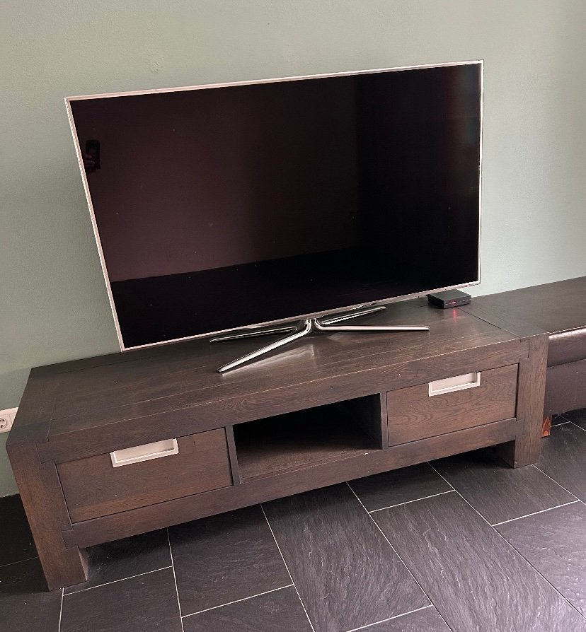 Tv kast, Gebruikt, 150 tot 200 cm, Ophalen of Verzenden, Minder dan 100 cm