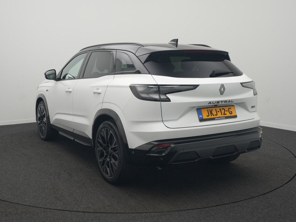 Renault Austral 1.2 E-Tech full hybrid 200 iconic esprit Alp, Auto's, Renault, Gebruikt, Automatische klimaatregeling, Leder en Stof