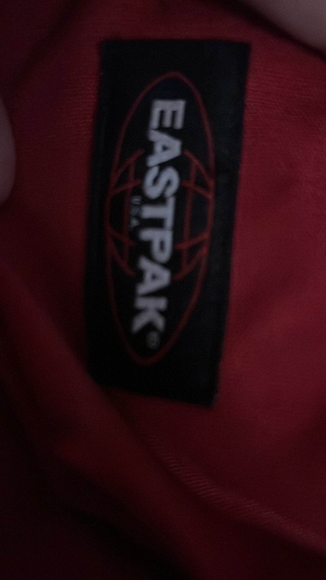 Eastpak rugzak rood, Ophalen of Verzenden, Gebruikt, 25 tot 40 cm, Eastpak