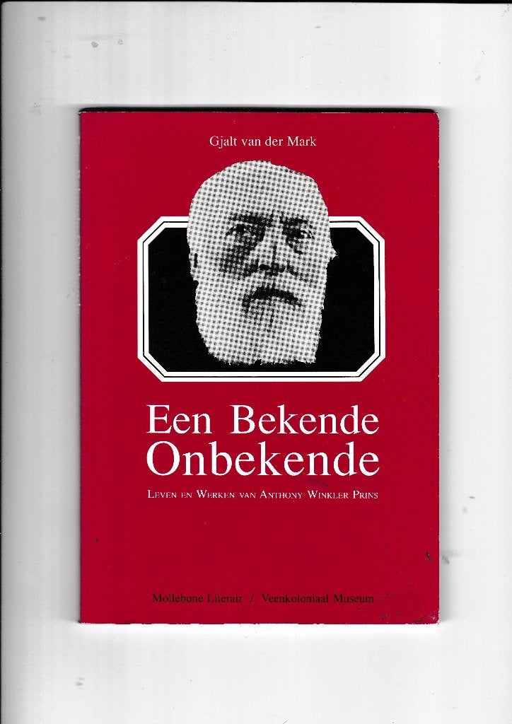 Anthony Winkler Prins - Een Bekende Onbekende., Verzenden, Zo goed als nieuw