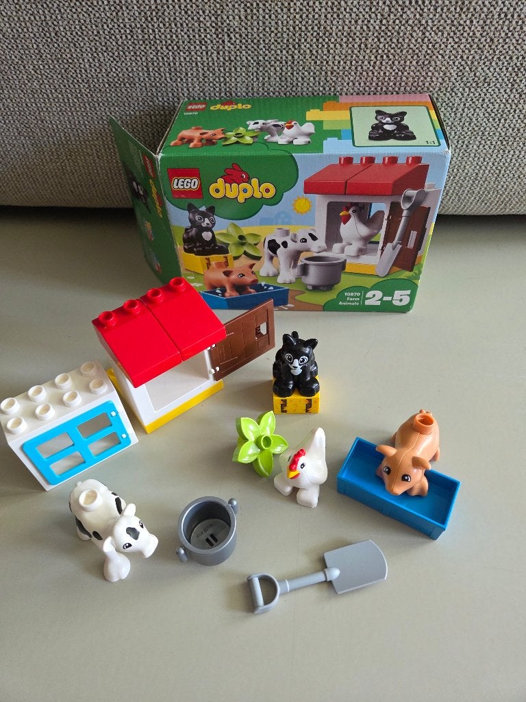 Duplo Dieren speelset (compleet, 10870), Ophalen of Verzenden, Zo goed als nieuw, Compleet, Duplo