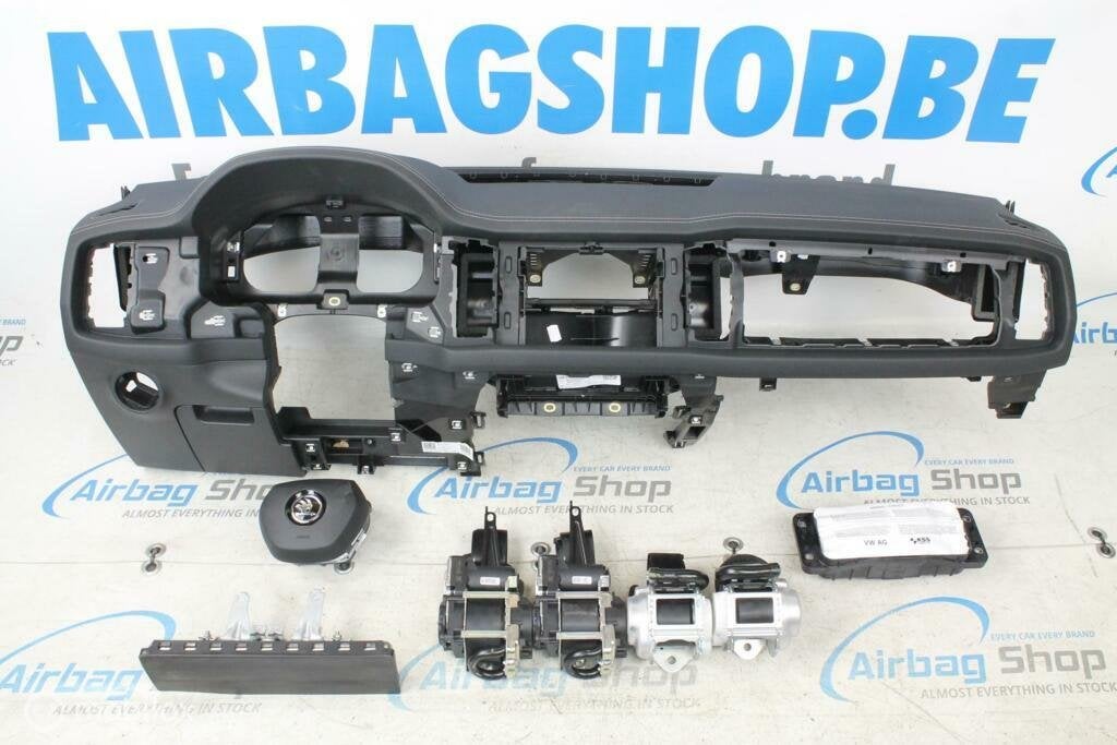 Airbag set Dashboard speaker skoda kodiaq wit stiksel, Gebruikt, Ophalen of Verzenden