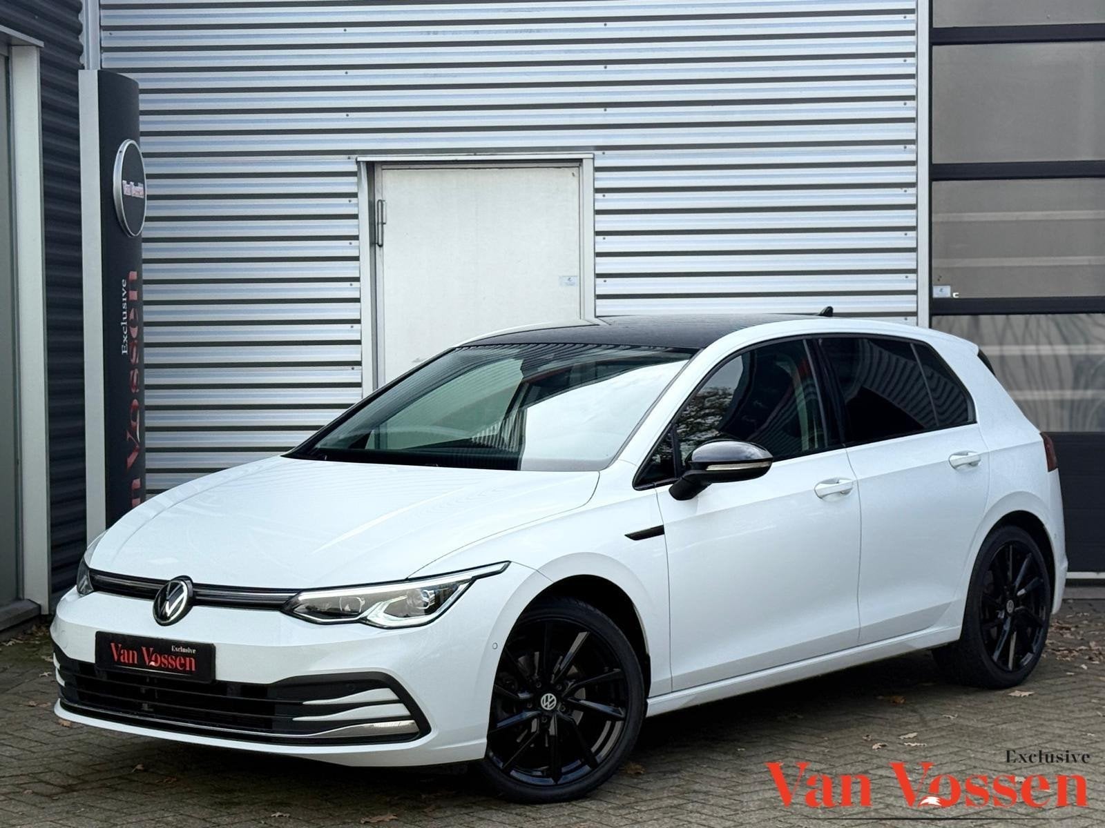 Volkswagen Golf 8 1.5 eTSI|Navi|Camera|Sfeer|ACC|DSG|Memory|, 12 maanden, Stof, 4 cilinders, Wit