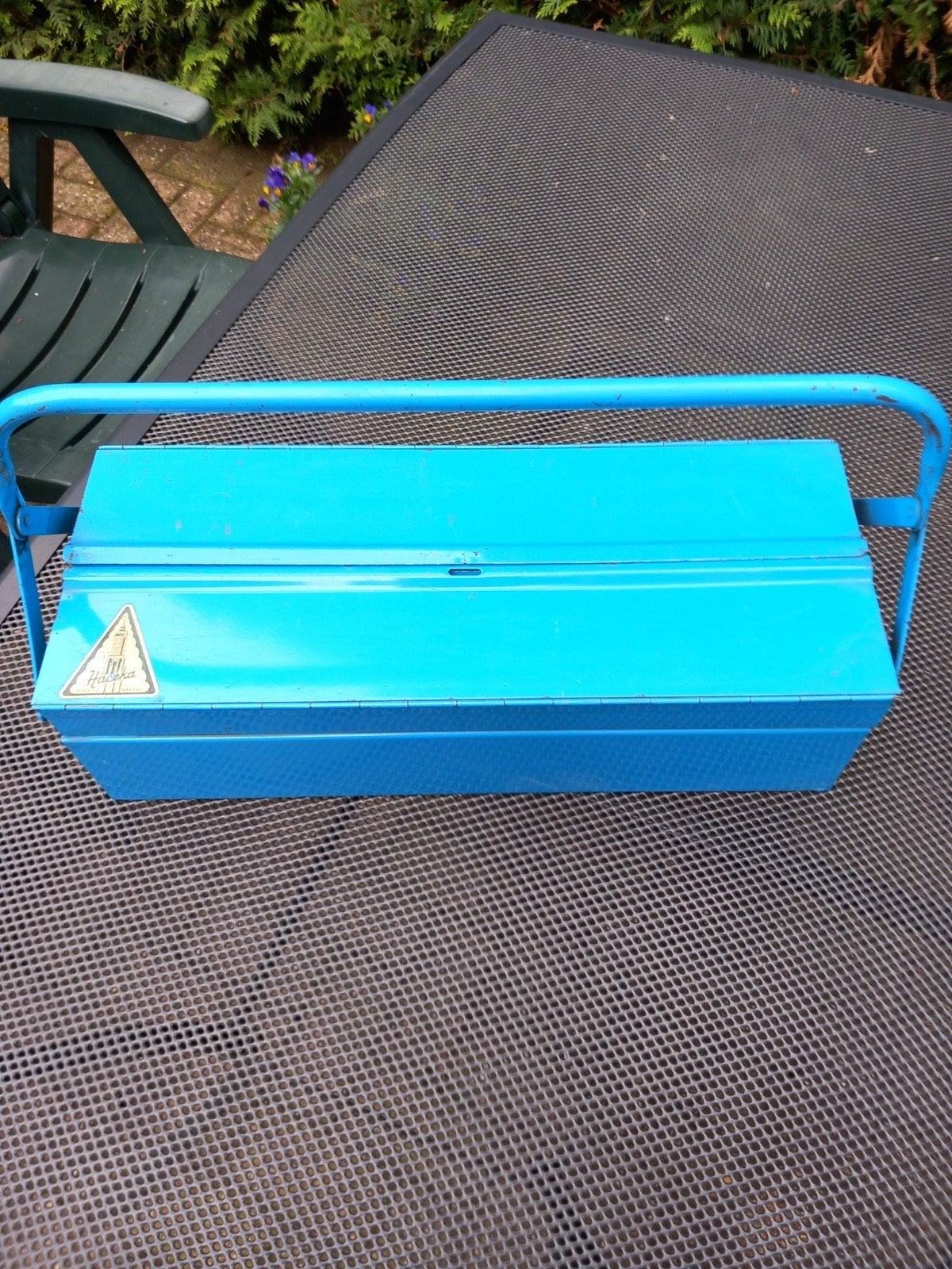 Metalen harmonica gereedschapskist, Ophalen of Verzenden