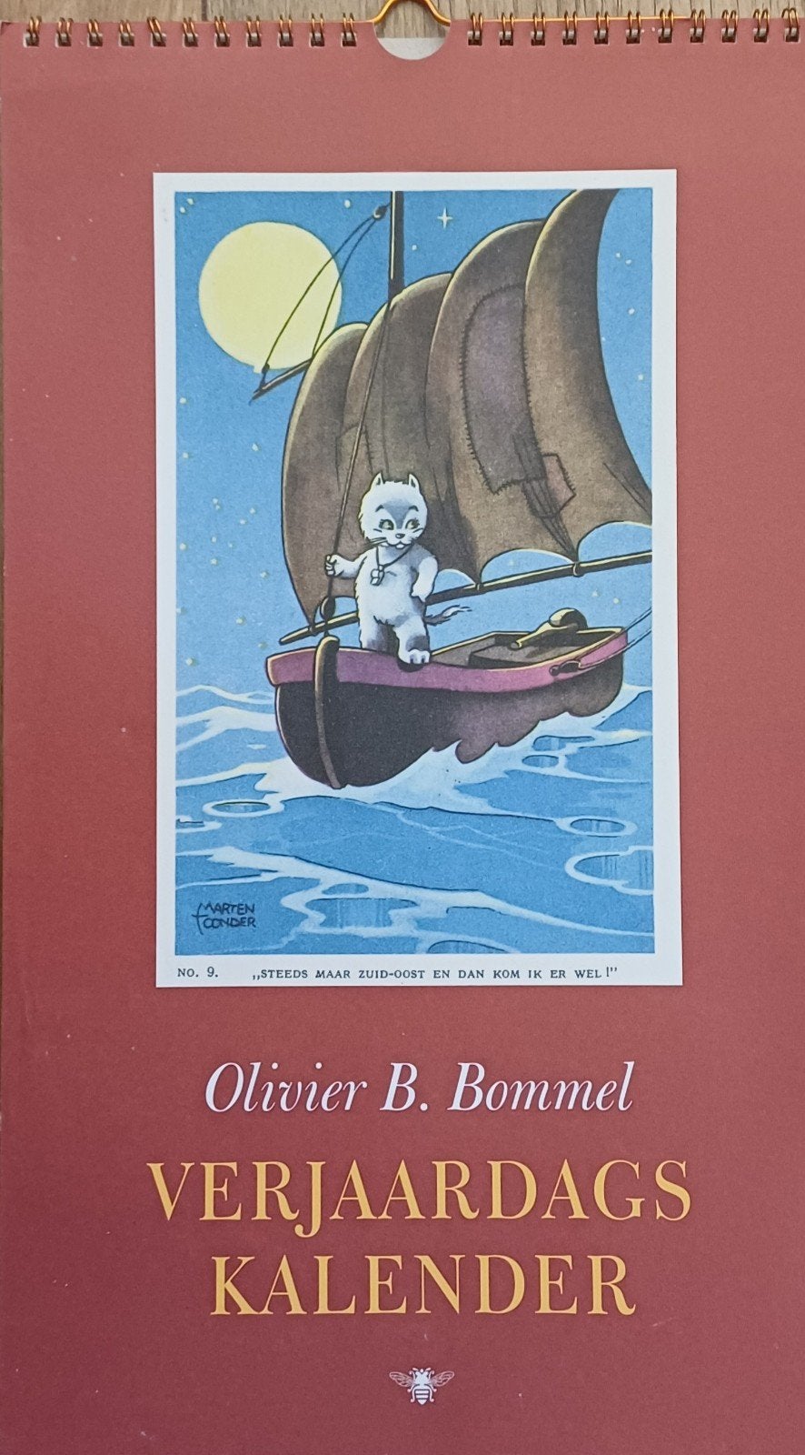 Bommel Verjaardagskalender., Ophalen of Verzenden, Maandkalender, Nieuw