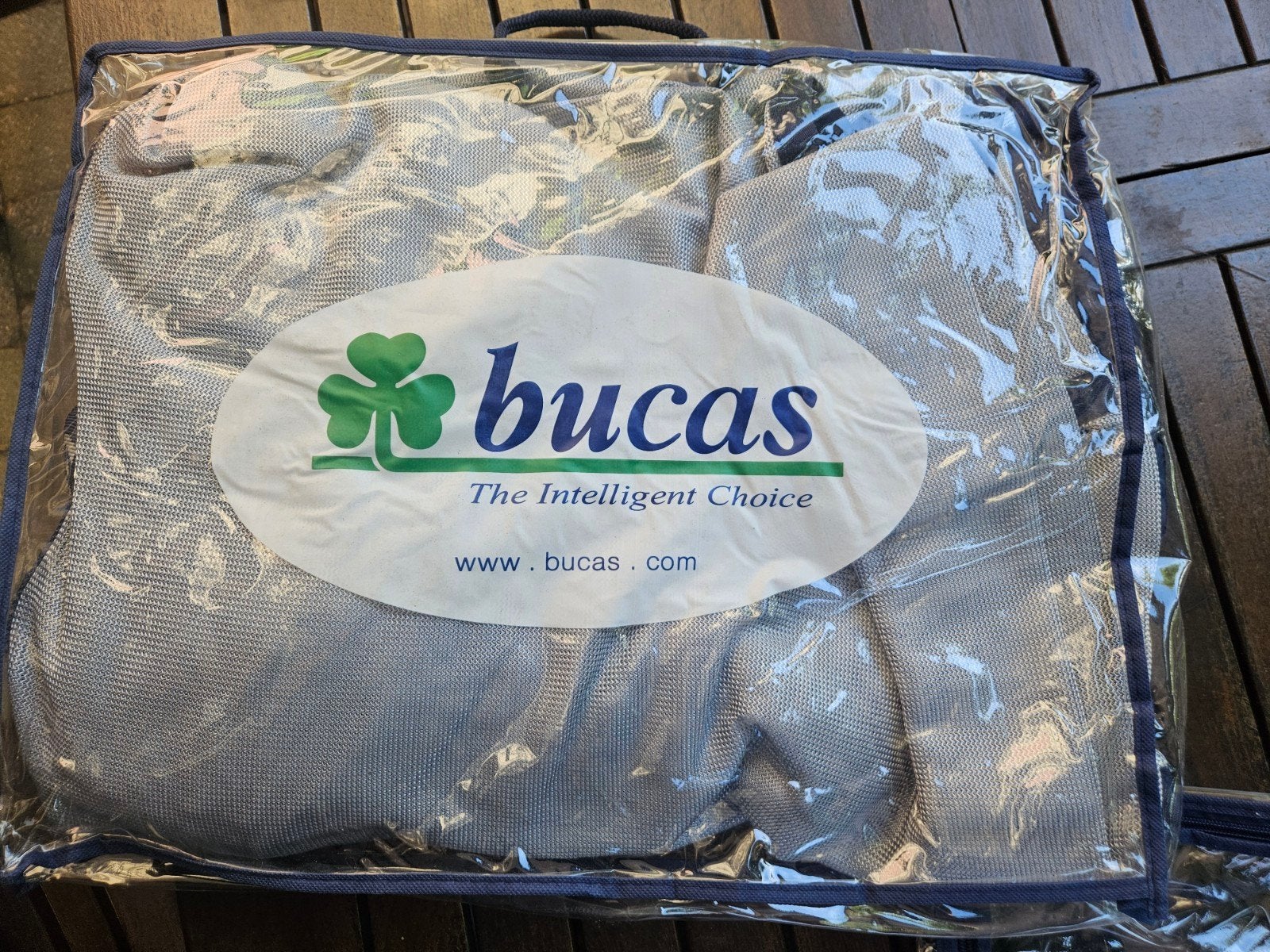 Bucas Buzz-off Full Neck 145/195, Dieren en Toebehoren, Bucas, Gebruikt, Ophalen of Verzenden, Overige maten