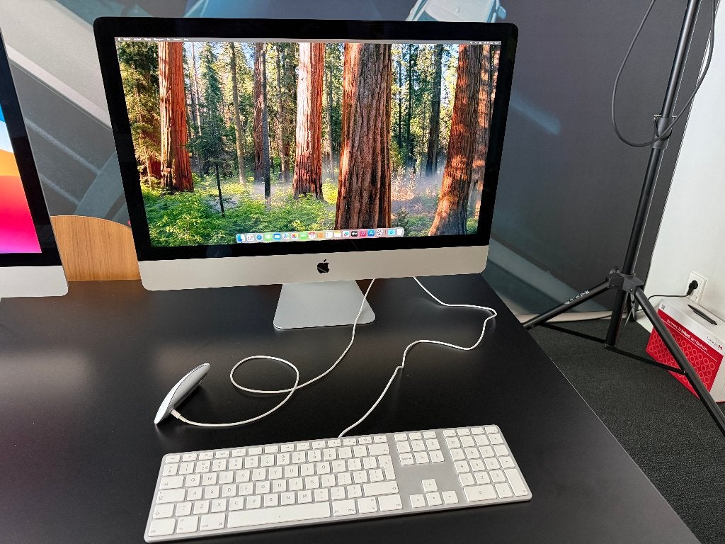 Apple iMac 27 inch Retina 5K (2020) – i7 – 16 GB – 1 TB, Ophalen, Gebruikt, HDD, IMac
