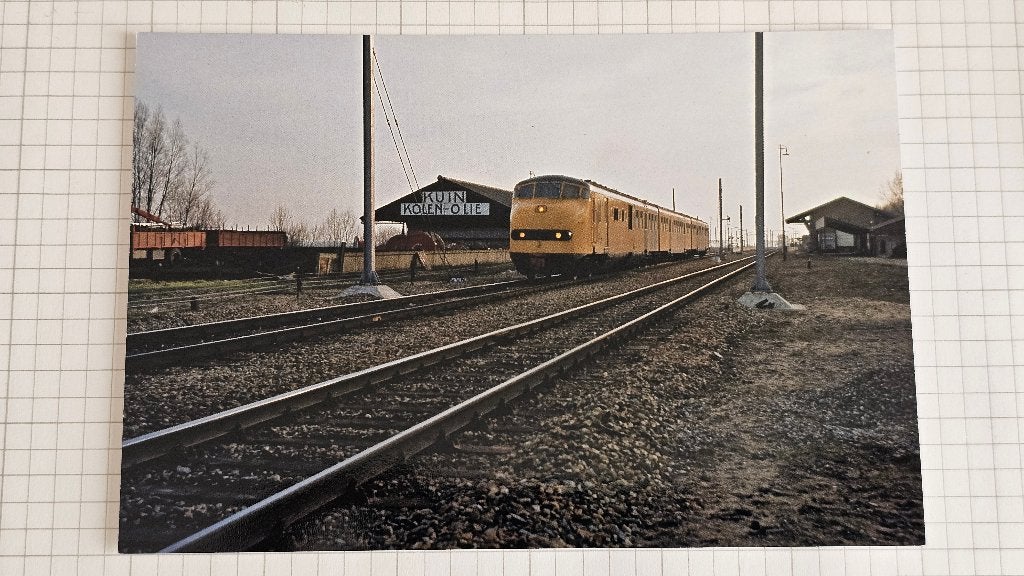 Foto TREIN NS Nederlandse Spoorwegen Diesel DE3 Plan U, Verzenden, Gebruikt, Trein, Overige typen