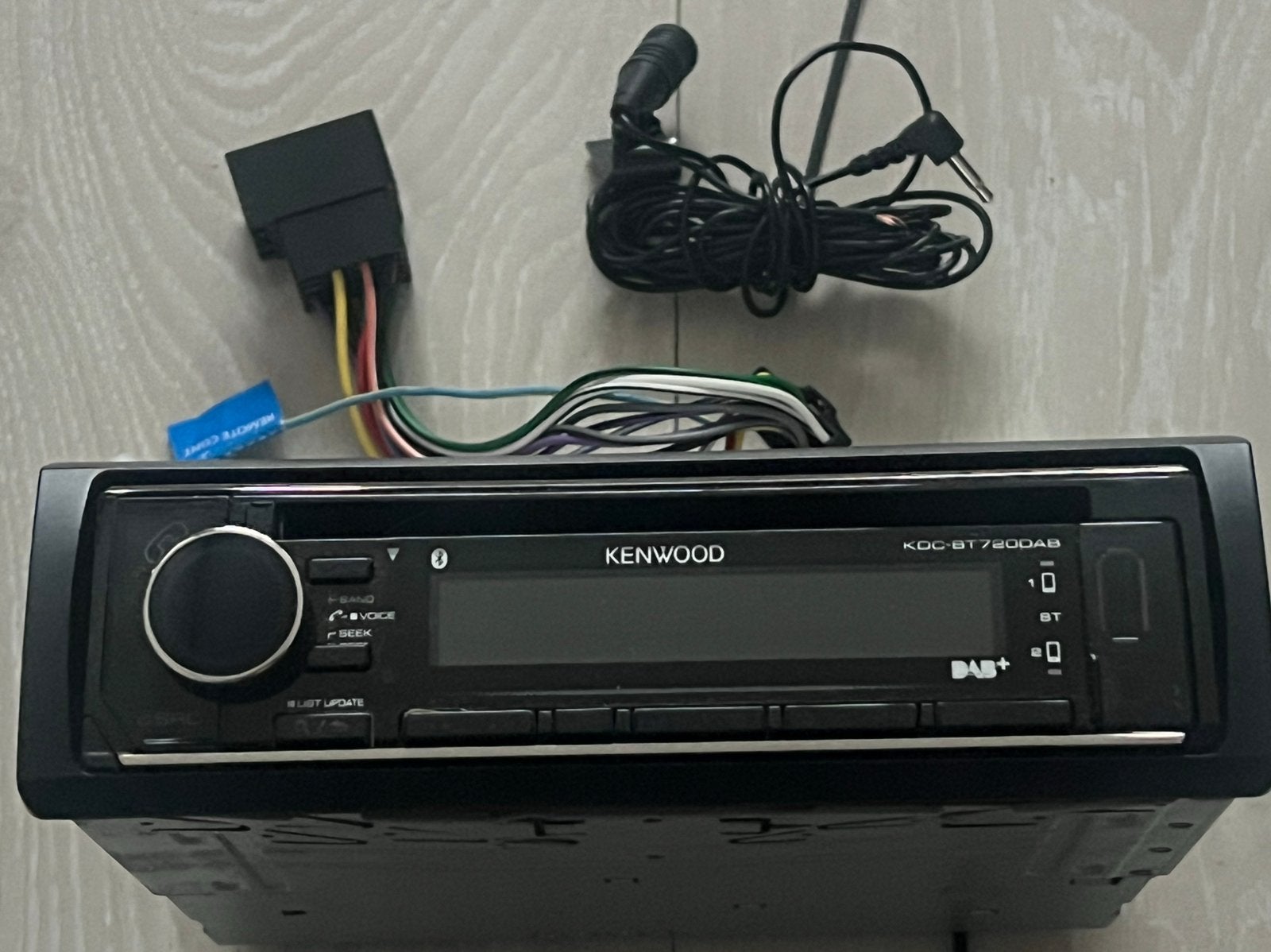 Kenwood KDC-BT720DAB usb Bluetooth carkit BT music DAB+, Ophalen of Verzenden, Zo goed als nieuw