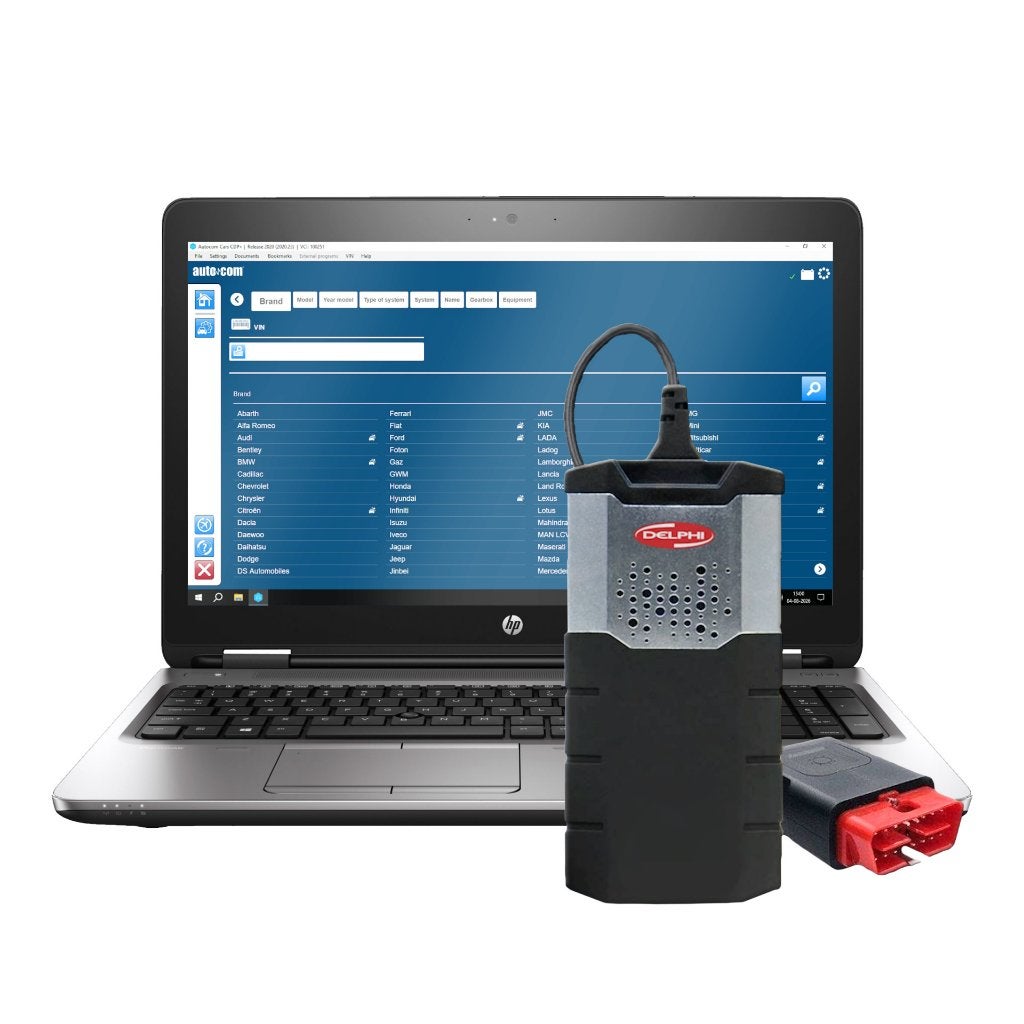Diagnose Laptop | Delphi/Autocom DS150E FullChip | Plug Play, Auto diversen, Ophalen of Verzenden, Gebruikt