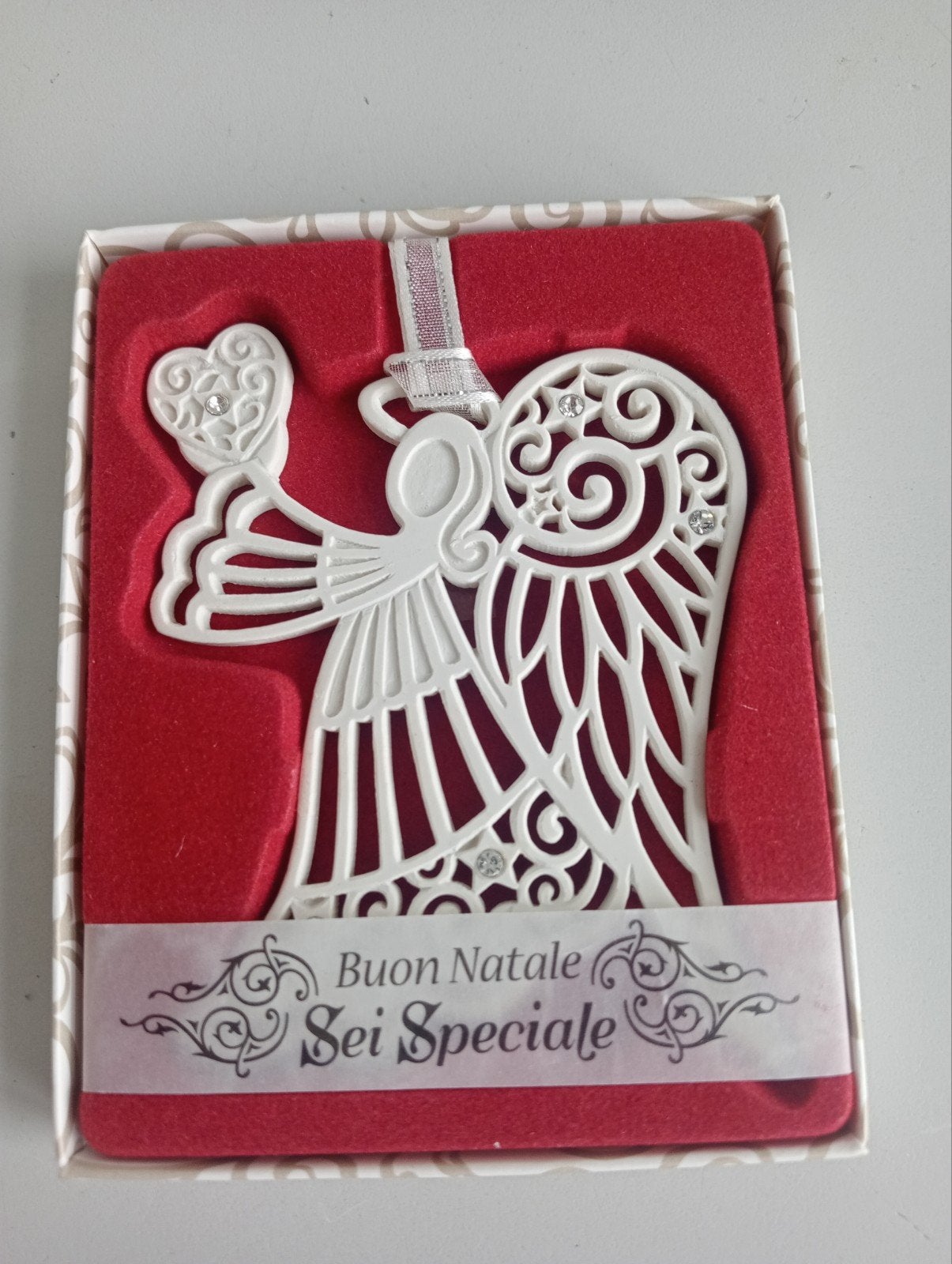 Nieuwe kerstengel met Swarovski, Diversen, Kerst, Ophalen of Verzenden, Nieuw