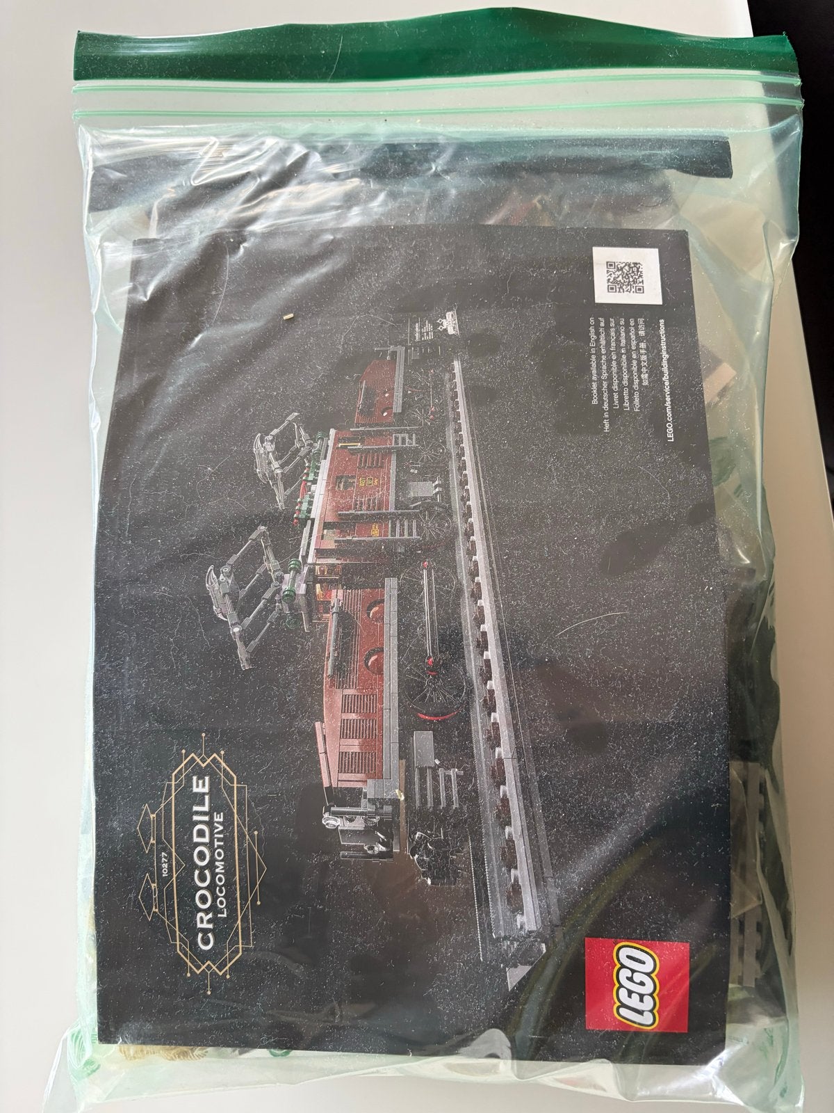 Lego Creator Expert 10277 Krokodil Locomotief, Lego, Ophalen of Verzenden, Zo goed als nieuw, Icons