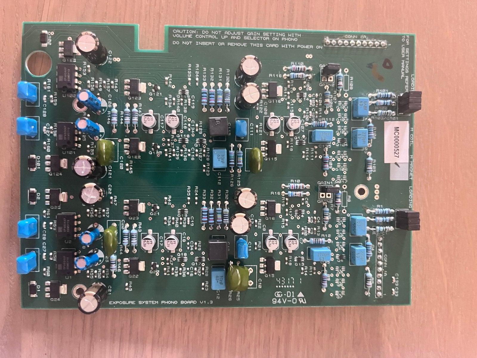 High End MC PHONO module voor Exposure versterkers zgan, Ophalen of Verzenden, Zo goed als nieuw, 120 watt of meer, Overige merken