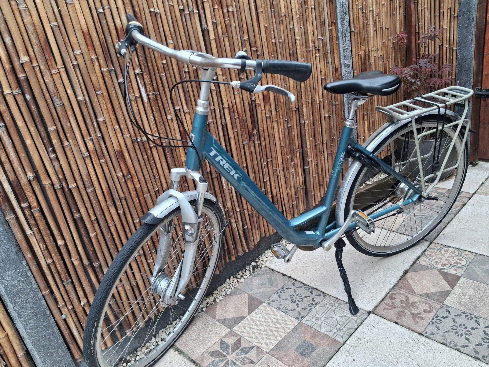 Goede, degelijke dames fiets(Trek L300 Leisure), Gebruikt, (Extra) lage instap, 50 tot 53 cm, Trommelrem