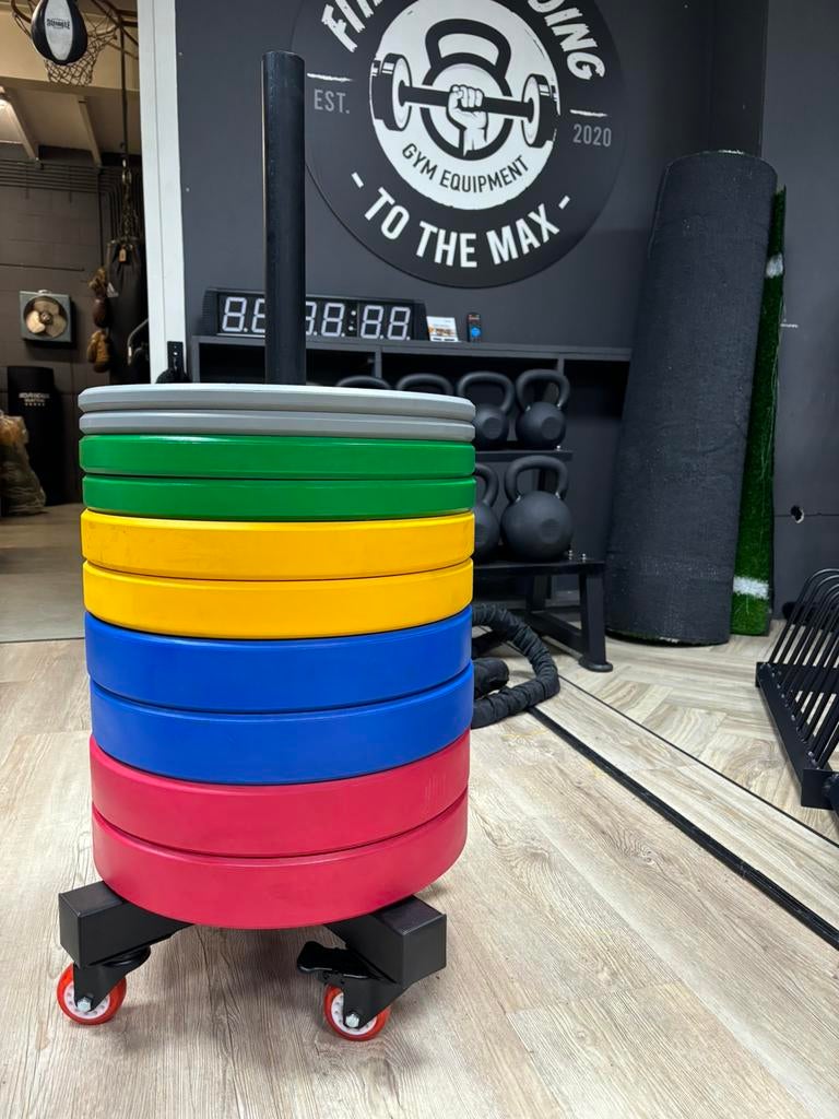 Opruiming! 35% korting! Gekleurde/coloured plates, Nieuw!, Nieuw, Ophalen of Verzenden, ., Info@fitnesstradingtothemax.nl