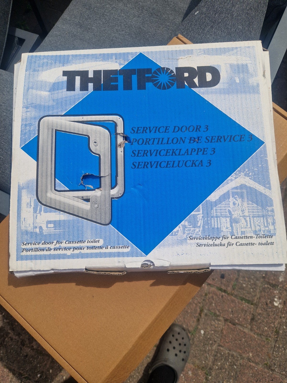 Thetford Serviceluik nr. 3 Nieuw, Ophalen of Verzenden, Nieuw