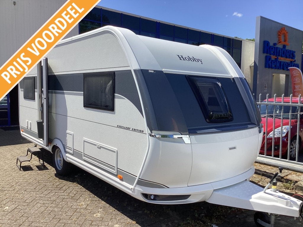 Hobby Excellent Edition 540 UL, Caravans en Kamperen, Rondzit, Hobby, Bedrijf, 6 tot 7 meter