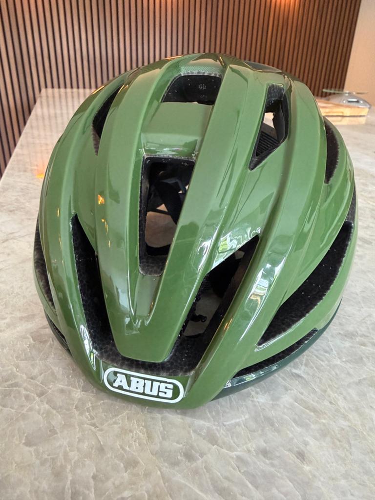 ABUS StormChaser Fietshelm – Groen – Maat 51-55 cm, Ophalen, Zo goed als nieuw, S