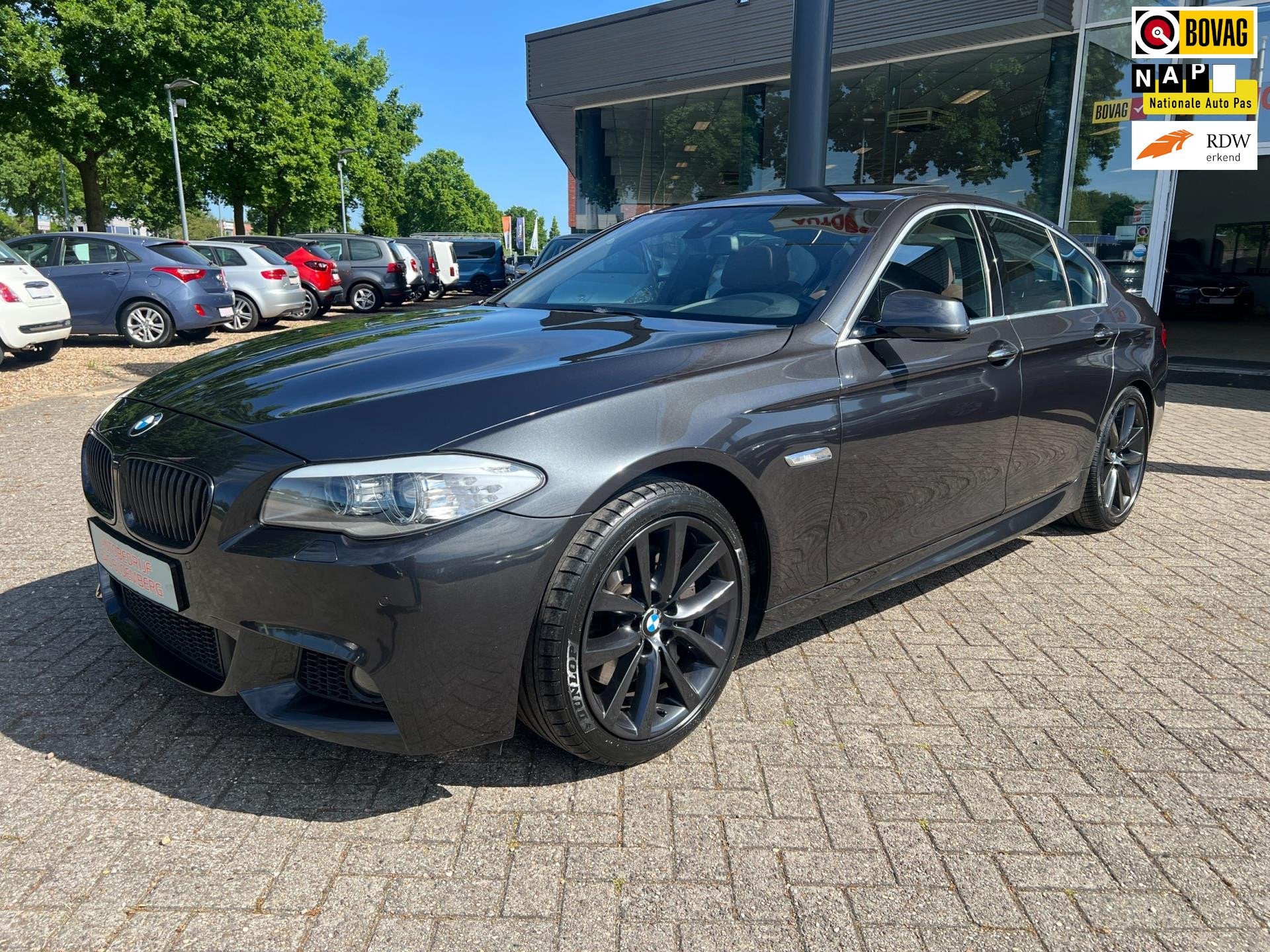 BMW 5-serie 535d Upgrade Edition Automaat, Navi-pro, trekhaa, Auto's, BMW, Automaat, Euro 5, Achterwielaandrijving, Gebruikt