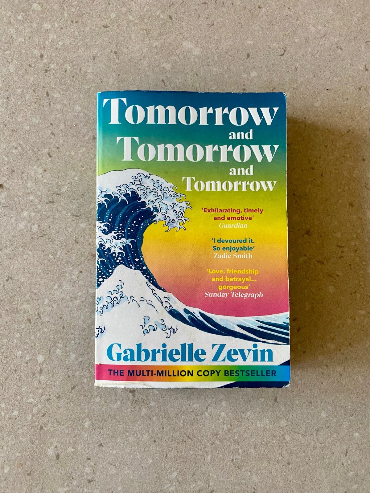 Tomorrow, and Tomorrow, and Tomorrow - Gabrielle Zevin, Ophalen of Verzenden, Gelezen