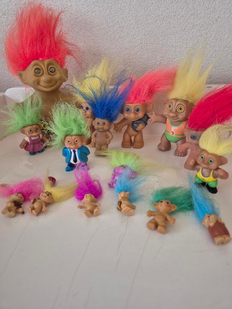 Trollen collectie, Troll Dolls vintage, Ophalen of Verzenden, Gebruikt