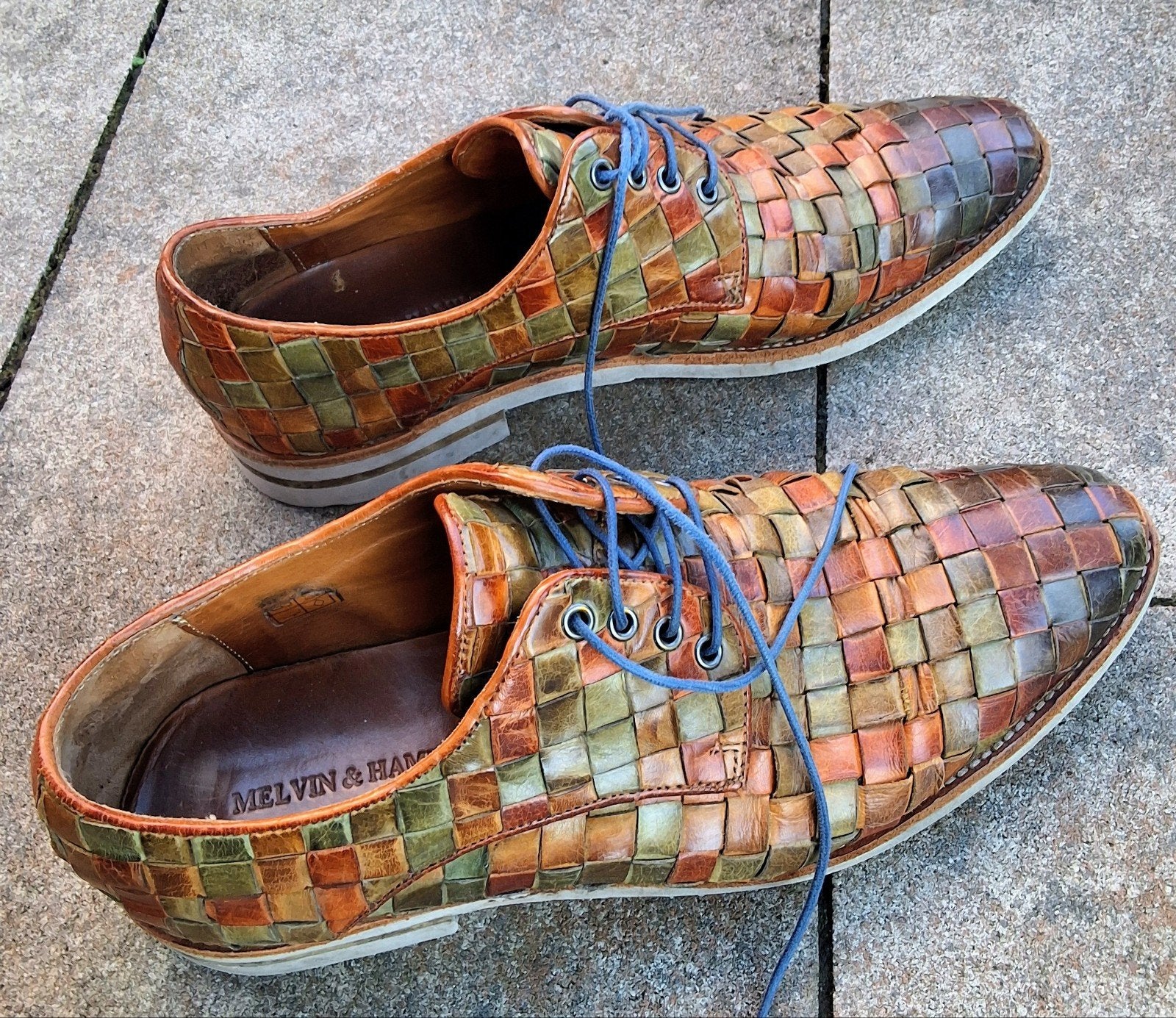 Melvin & Hamilton herenschoenen, Ophalen of Verzenden, Zo goed als nieuw, Blauw