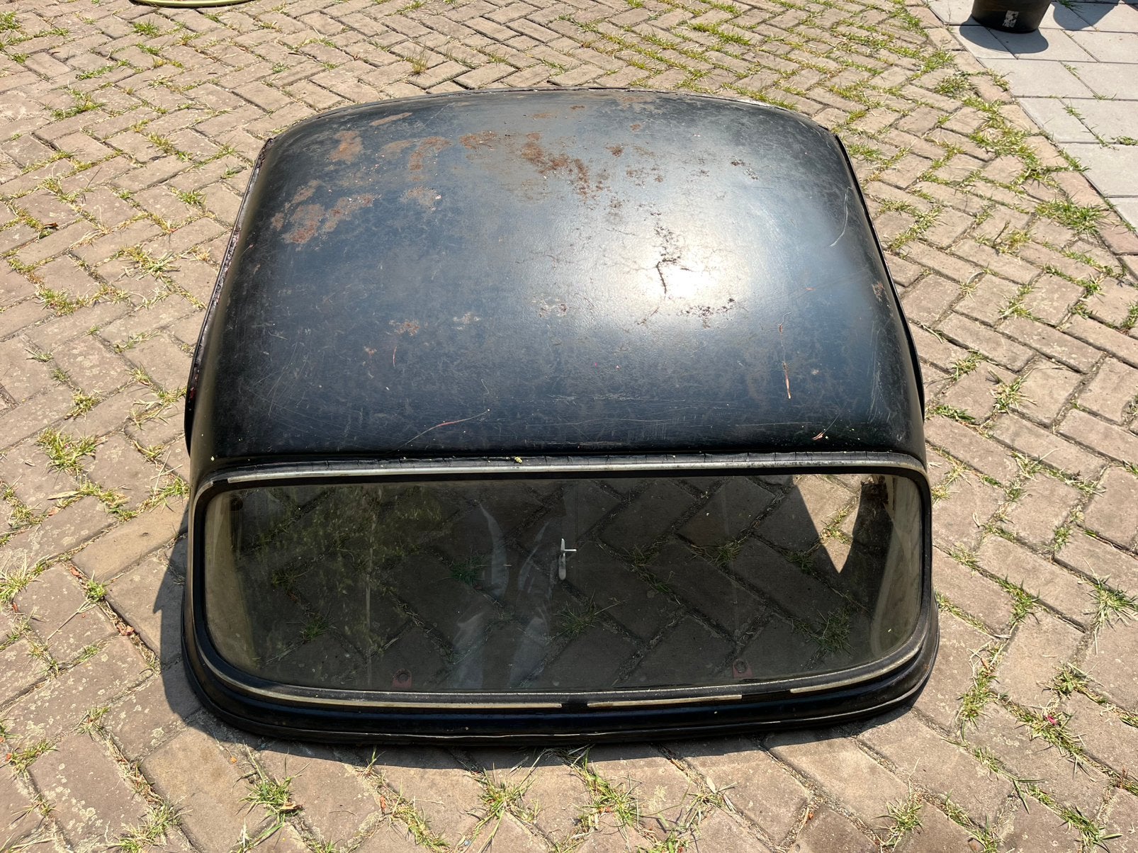 Originele stalen hardtop triumph spitfire mk3, Ophalen
