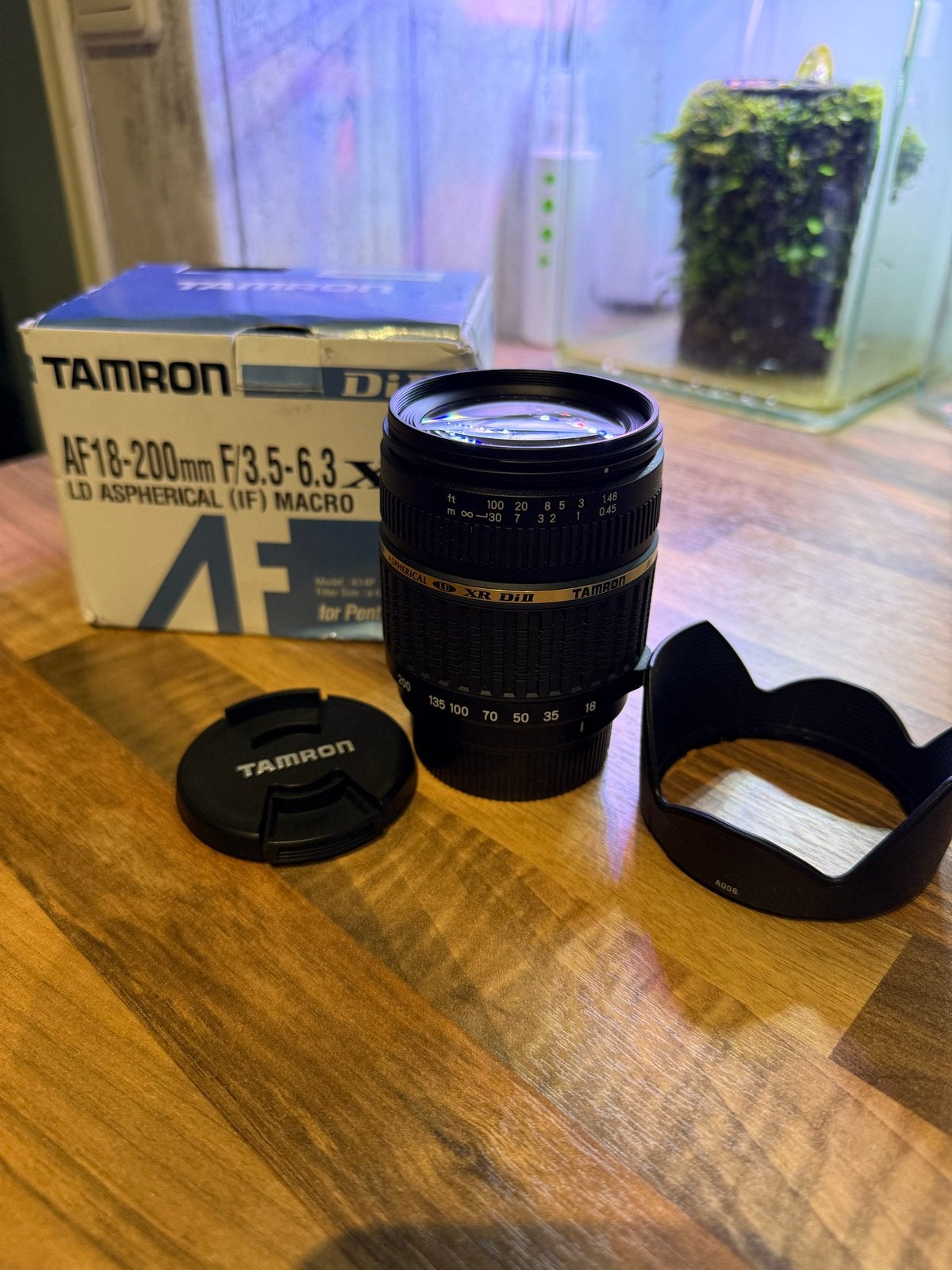 Tamron 18-200mm F/3.5-6.3 Di II LD Aspherical voor Pentax, Audio, Tv en Foto, Autofocus, Nieuw, Tamron, Pentax K-mount