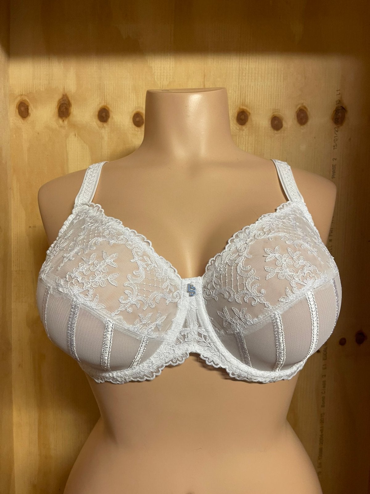 Louisa bracq bh 80c - 80f - 85f victoria, Verzenden, Wit, BH