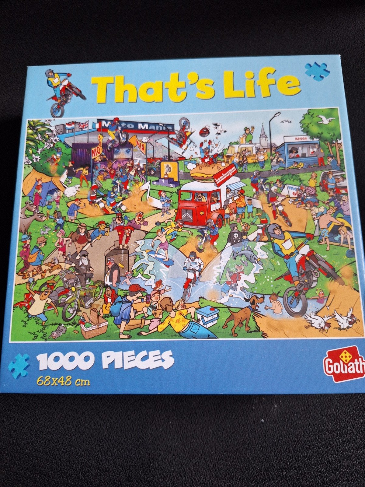 That's life puzzel motor mania 1000 stukjes, Ophalen of Verzenden, 500 t/m 1500 stukjes, Zo goed als nieuw, Legpuzzel