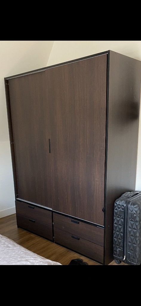 Kledingkast, 100 tot 150 cm, Zo goed als nieuw, 150 tot 200 cm, 50 tot 75 cm