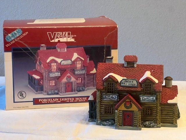 Lemax Vail Village Collectie Jack's Ski Shoppe 1995, Ophalen of Verzenden