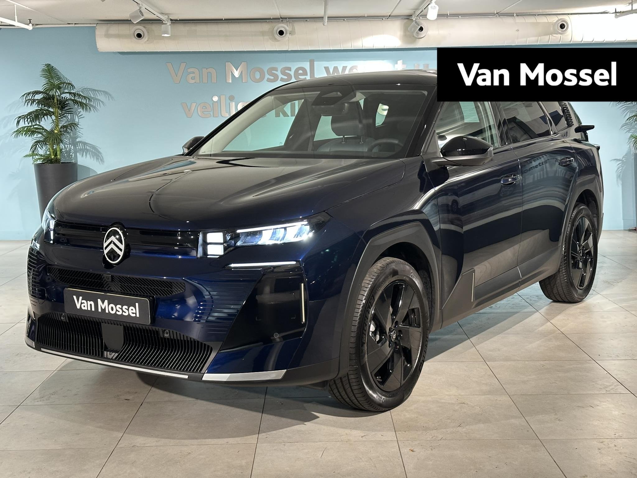 Citroen C5 Aircross 1.2 Hybrid 145 Plus, Gebruikt, Euro 6, 1199 cc, Leder en Stof