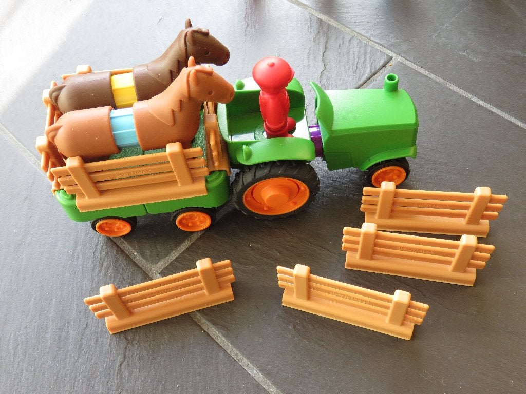 Smartmax my first tractor magnetische set, 21 delig, Ophalen of Verzenden, Zo goed als nieuw, Ontdekken