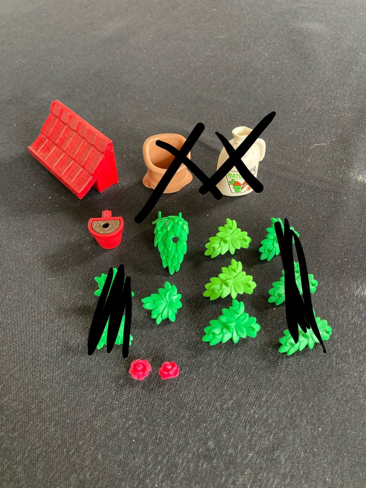 Playmobil plantenbak ed…, Ophalen of Verzenden, Zo goed als nieuw