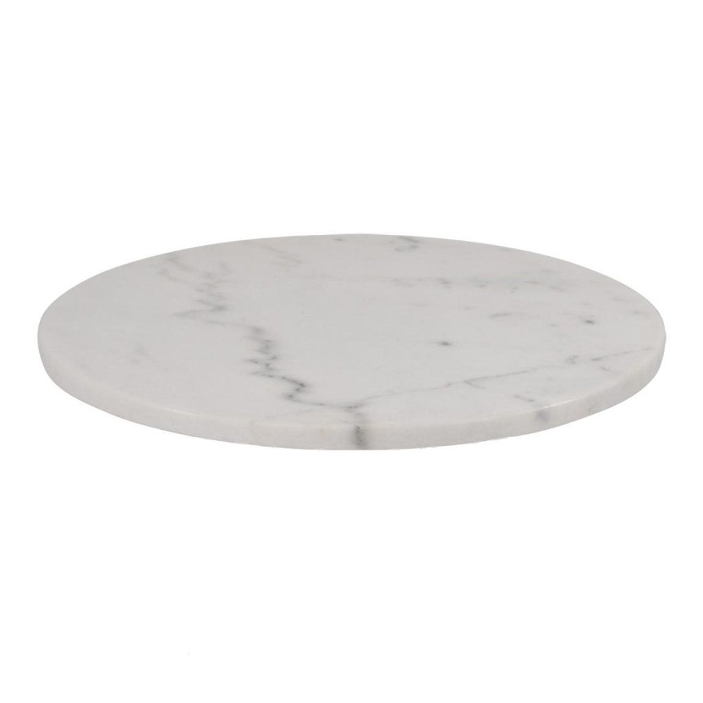 Marmeren salontafel rond 55 x 45 cm met metaal onderstel, 50 tot 100 cm, Rond, Nieuw, Metaal