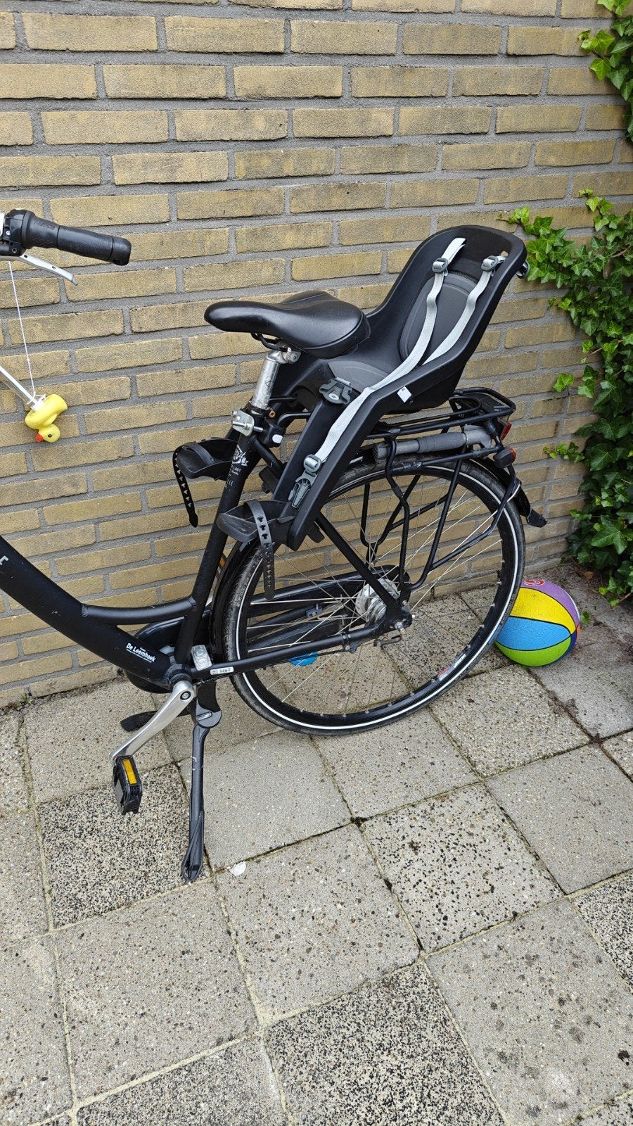 Polisport fietszitje, Ophalen, Gebruikt