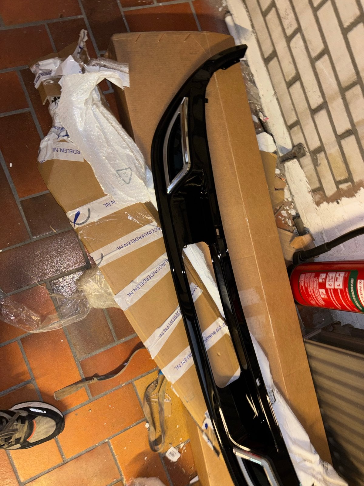 VW Golf 7 R-Line Bumper - Voorzijde onderlip, Nieuw, Ophalen of Verzenden, Bumper, Volkswagen